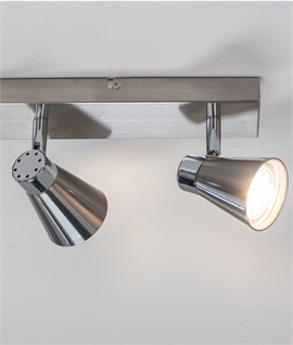 Linear Modern Adjustable 4 Light Spot Bar
