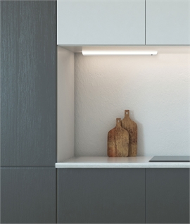 Mains Sensor Operated LED Light - 400mm Wide for Use In or Under Cabinets