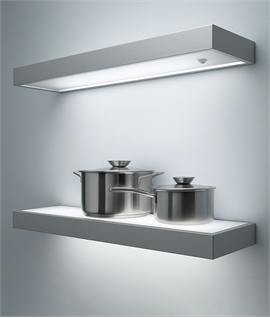 Modern LED Box Shelves - Strong Aluminium Frame Envelops Floating Glass, Casting a Stylish Glow in Your Space