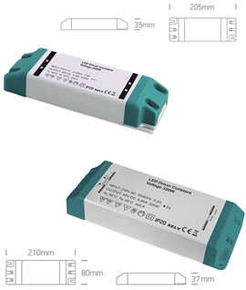 Non Dimmable 48V DC Constant Voltage LED Driver