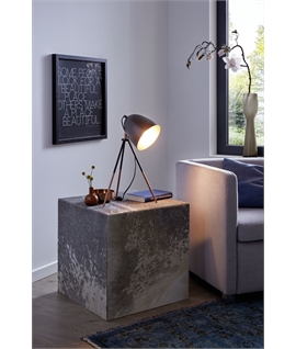 Midi-Sized Tripod Lamp - Retro Colours For Floor or Table