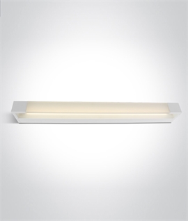 White 20w LED Light Bathroom Over Mirror Light - IP44