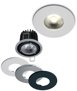 6w COB LED Fire-Rated Recessed Spot Light - Suitable for Specifiers looking for more control