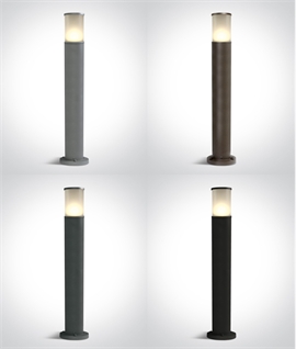 Outdoor IP54 Tall Bollard Light for E27 Bulb