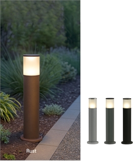 Outdoor IP54 Tall Bollard Light for E27 Bulb