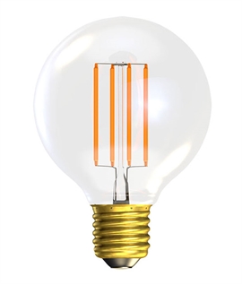 E27 80mm 4w LED Filament Dimmable Globe Lamp