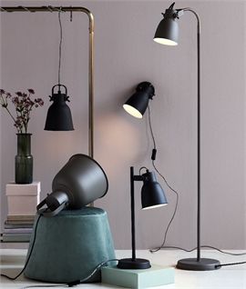 Anthracite Nordic Industrial Style Pendant Range