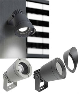 Exterior Spotlight for GU10 Lamps - Spike or bracket Mounted