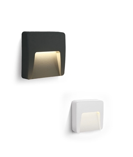 LED Low Level Surface-Mounted Low Glare Wall Light - IP65 Indoor or Outdoor