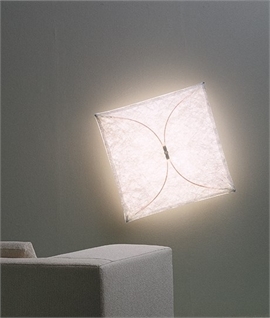 Textile Wall Light - Postmodern Italian Design from the 70s