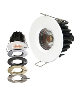 Elite HD 7w LED Fixed Fire Rated IP65 Downlight