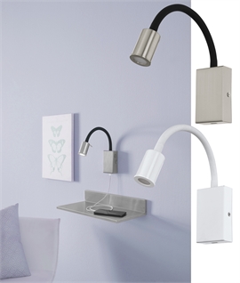 Flexible LED Wall Light with USB Charger