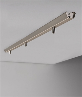 Ceiling Bar Fixed Suspension System for 3 Pendants