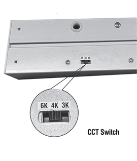 Wire-Suspended Linear LED Module - Local Switching CCT for Users