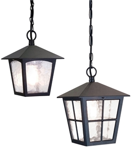 Traditional Exterior Lantern - Hanging Chain