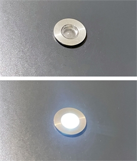 Stainless Steel LED Plinth Light Starter Kit – 4 Heads, Expandable to 10