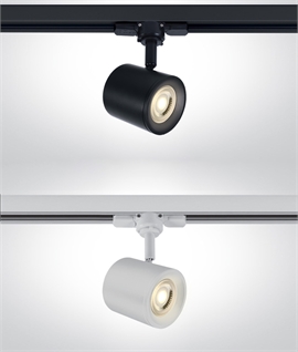 Budget-Friendly GU10 Spotlight for 3-Circuit Mains Track