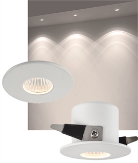 Compact Fixed LED Downlight - 45mm Diameter with a Punch