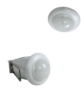 Miniature Recessed Infrared Motion Sensor for Lighting in Ceilings and Furniture -230V 200-800 watt switching