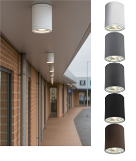Aluminium Surface Mounted IP54 Downlight - E27 PAR30