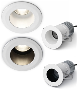 Recessed Dark Light Downlight IP65 6.5W COB LED CCT CRI90