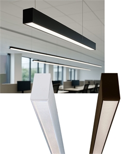 Linkable Linear Lighting – Variable Output, CCT, Downlight, Fixed or Suspended