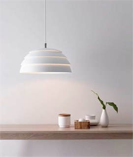 Beehive Style Dome Light pendant - Layered Scandinavian Style