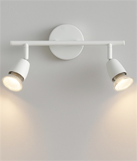 White Double Adjustable Spot Bar - Great Value White Double Adjustable Spot Bar - Great Value