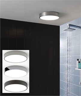 Bright Energy Saving LED Ceiling Light - Flat Drum 