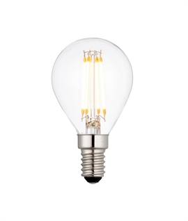 E14 Dimmable Soft LED Golf Ball Filament Lamp