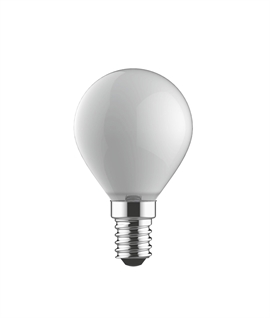 E14 4 Watt LED Frosted Golf Ball Lamp - 400 Lumens