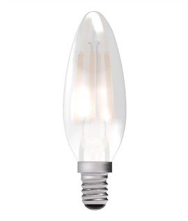 E14 3.3w LED Frosted Candle Lamp - 2700k