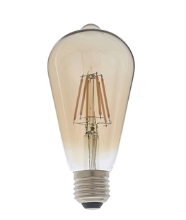 E27 6W Dimmable Squirrel Lamp with Vintage Filament