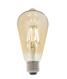 E27 6W Dimmable Squirrel Lamp with Vintage Filament