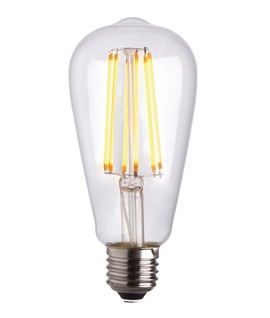 E27 6W Dimmable LED Filament Squirrel Lamp