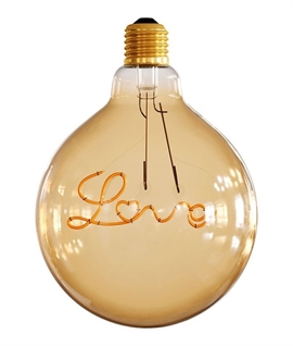 E27 4.5w Love Filament Lamp for Pendant Flex