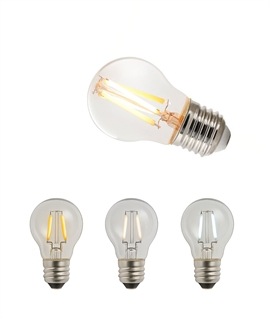 Bluetooth Mesh CCT Golf Ball Filament Lamp - E27 Clear Glass, Adjustable 2200K-6500K