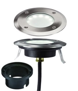 Super Shallow Recessed LED Ground Light