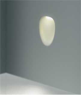 Low Level Recessed Plaster Light - Egg Shape