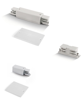 Simple Joints for Recessed 3-Circuit Lighting Tracks – Feed-In & Straight Connections