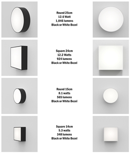 Corrosion Resistant LED Bulkhead Light - Wall or Ceiling