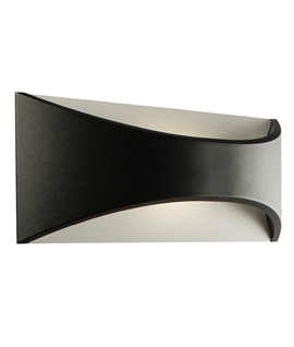 Modern Back Lit Wall Light - Mount Horizontally or Vertically