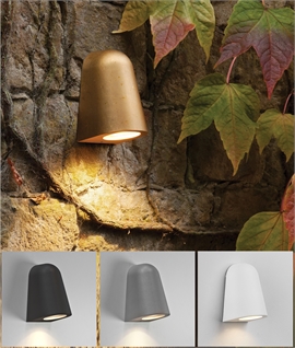 Contemporary Coastal Design Mast Light For Wall Fixing - Rated IP65