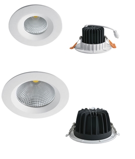 Fixed COB LED Downlights – Remote Driver for Shallow Voids
