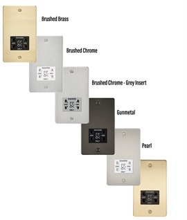 Dual Voltage Shaver Socket