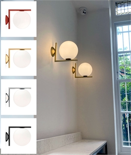 Flos IC1 and IC2 Wall Lights - Elegance in Globe Designs by Michael Anastassiades