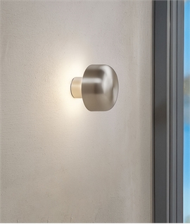 Flos Bellhop Outdoor Wall Light – Matte Stainless Steel, 3000k, IP65
