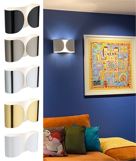 Low Glare Subtle Up Down Wall Light - Foglio by Flos