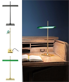 Flos Goldman - A Modern Bankers LED Lamp with High-Quality Craftsmanship and Elegance