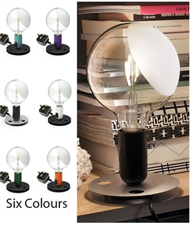 Colourful Designer Table Lamp - Lampadina by Flos 